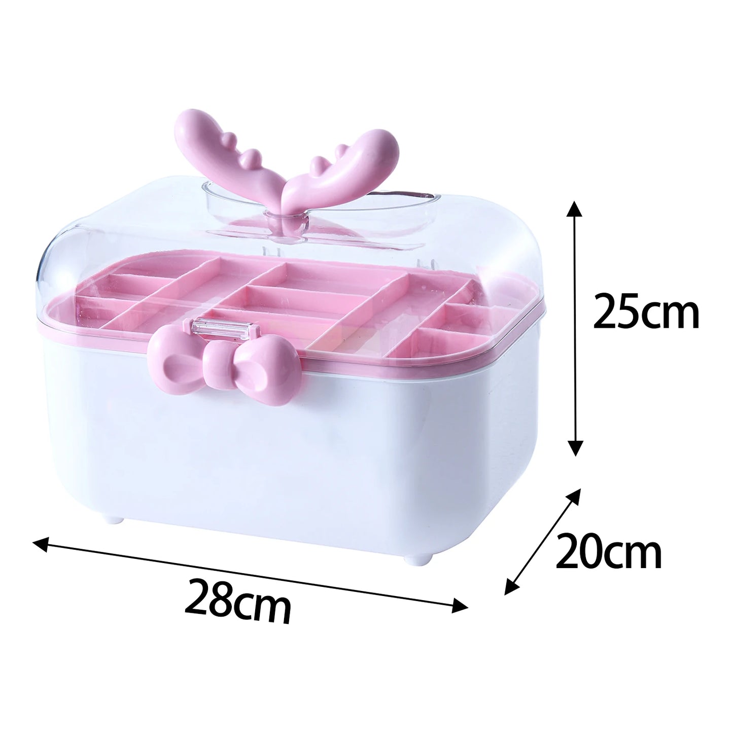 Boîte de rangement portable pour filles