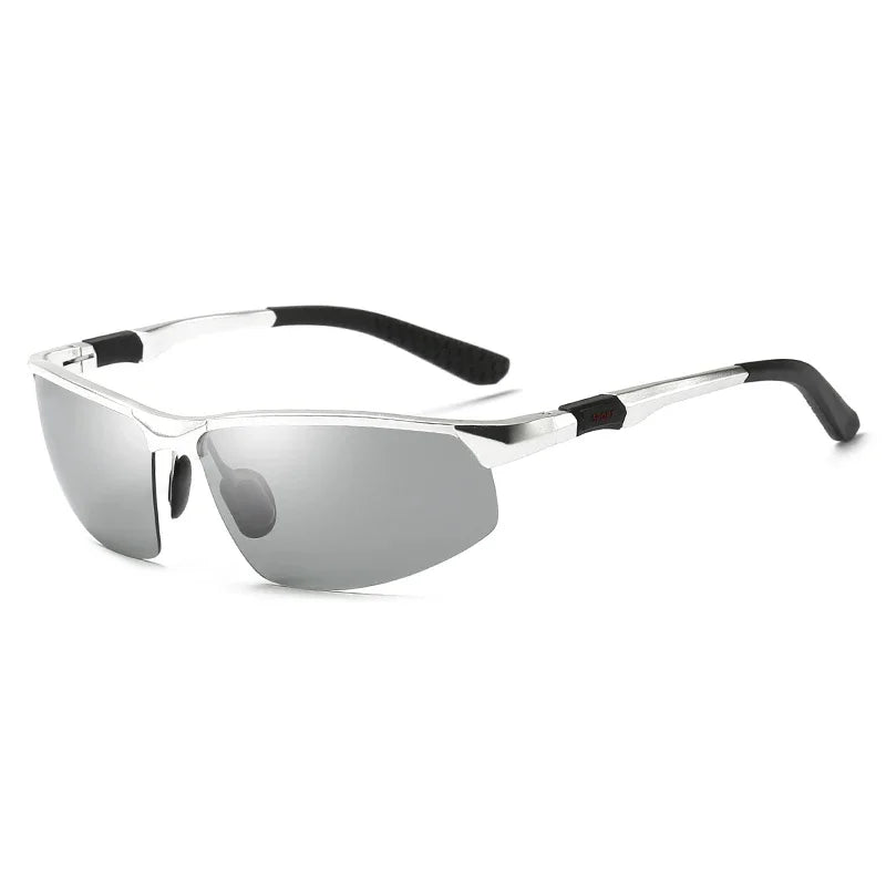 AORON – lunettes de soleil polarisées photochromiques en Aluminium