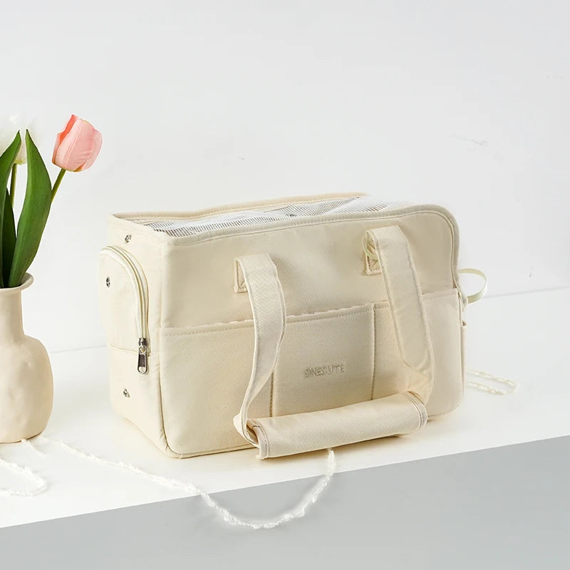 Sac en bandoulière pour chats et petits chiens
