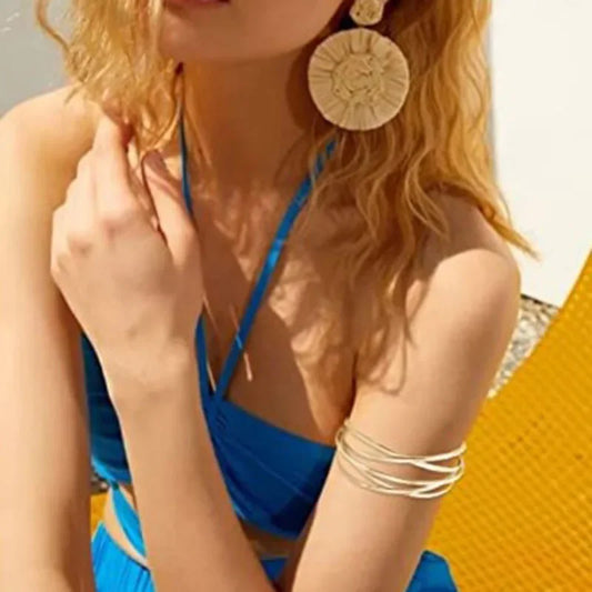 Bracelet minimaliste géométrique en acier inoxydabl