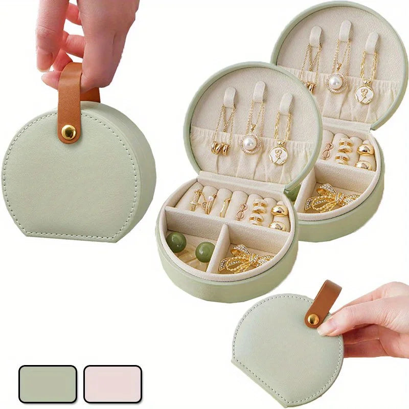 Boîte à bijoux de voyage portable