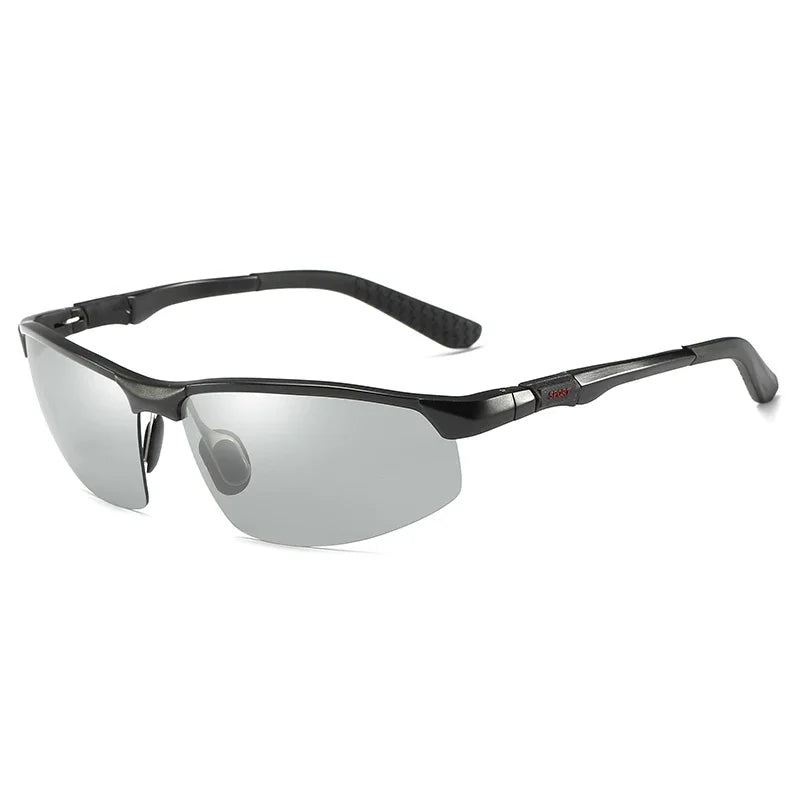AORON – lunettes de soleil polarisées photochromiques en Aluminium