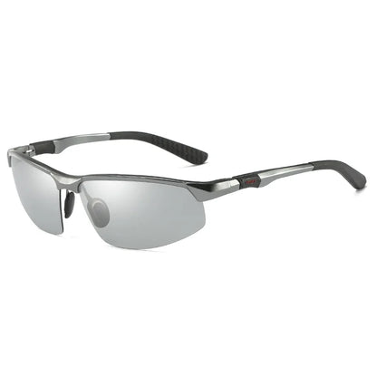 AORON – lunettes de soleil polarisées photochromiques en Aluminium