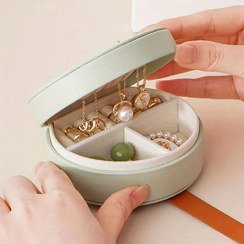 Boîte à bijoux de voyage portable